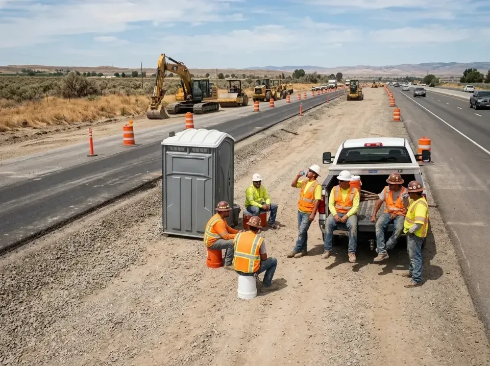 highway-road-construction-crew-007 — frequently asked questions, Porta Potty and Restroom Rentals in Hauula, HI